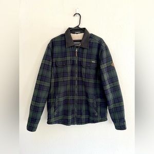 Eddie Bauer Sherpa Lined Flannel - Men’s Medium